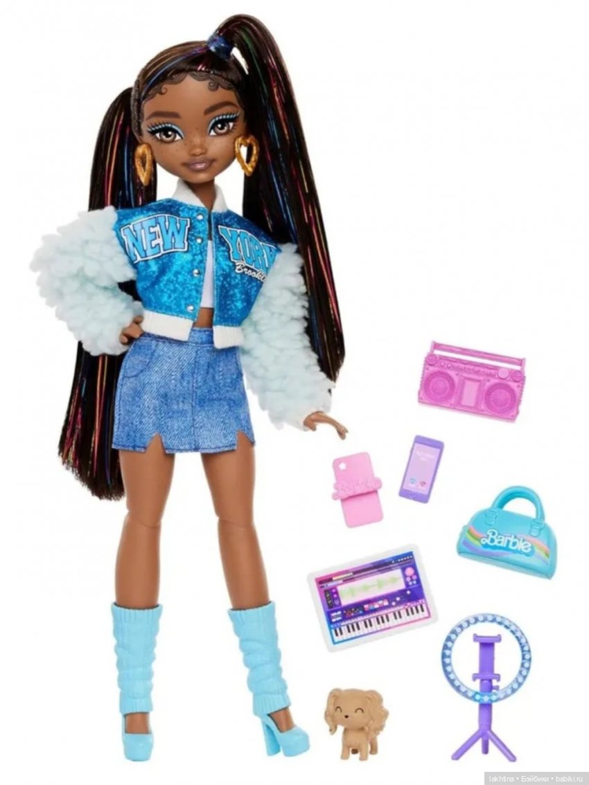 Обзор кукол Barbie dream besties. Часть первая Вечеринка на роликах (фото 10)