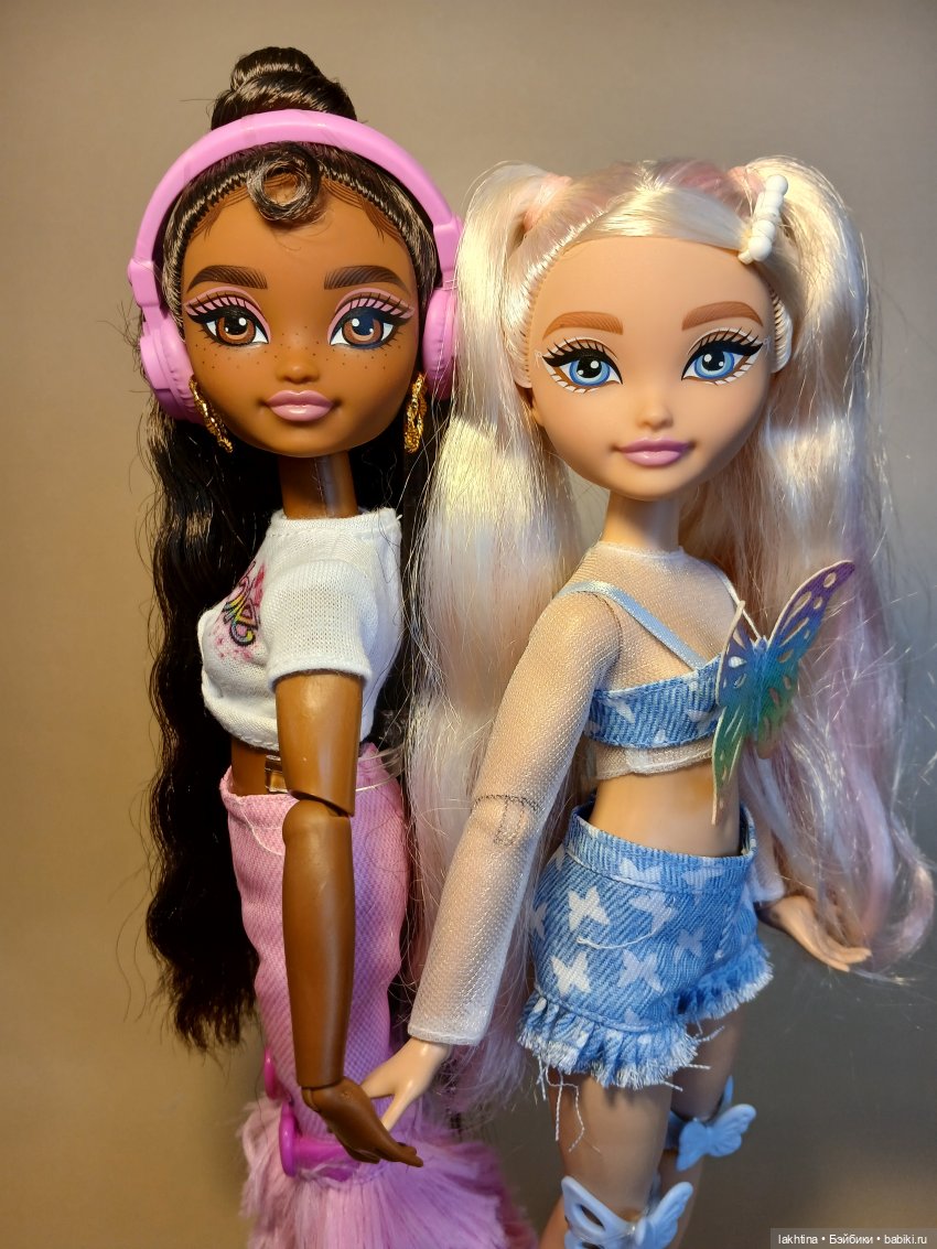 Обзор кукол Barbie dream besties. Часть первая Вечеринка на роликах