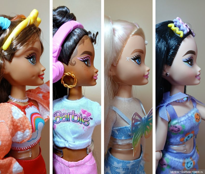 Обзор кукол Barbie dream besties. Часть первая Вечеринка на роликах