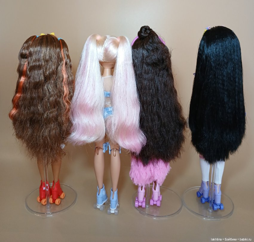 Обзор кукол Barbie dream besties. Часть первая Вечеринка на роликах