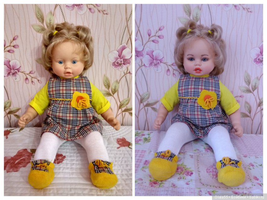 Обновляшки ) Много фото — Ремонт кукол СССР и ГДР (немок): чернота (фото 3)