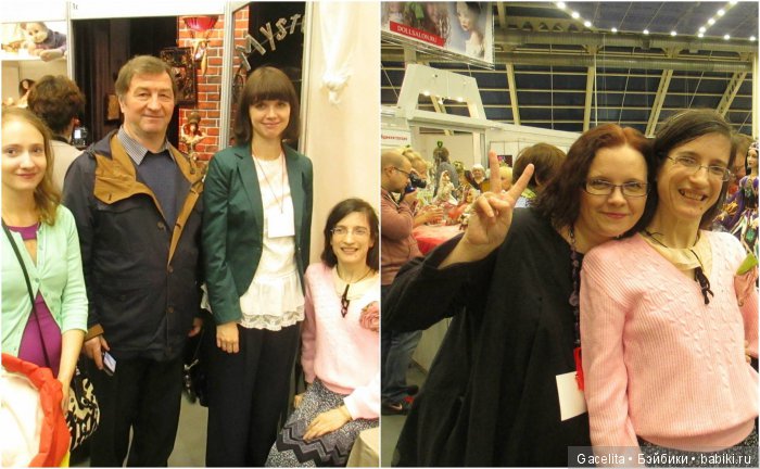 С Анной Фадеевой, Верой Радостной и Николаем Жуковым