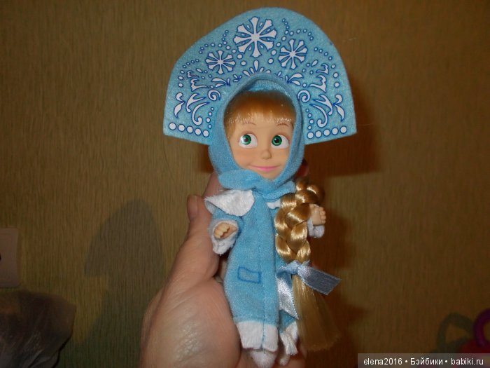 Машенька — Куклы Маша и Медведь (Simba): Маша в кармашке (фото 6)