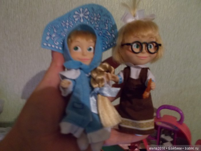 Машенька — Куклы Маша и Медведь (Simba): Маша в кармашке (фото 7)