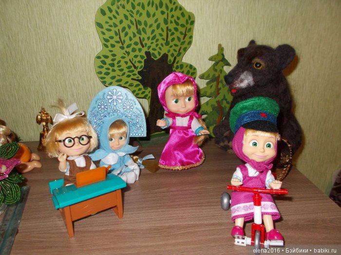 Очередная Машенька — Куклы Маша и Медведь (Simba): Маша в кармашке (фото 7)