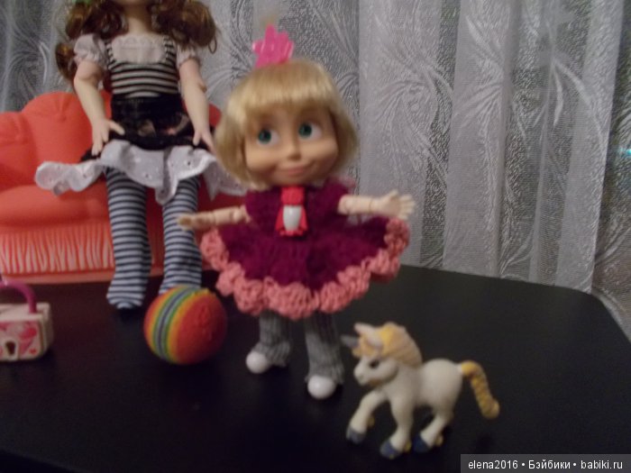 Машенька — Куклы Маша и Медведь (Simba): Маша в кармашке (фото 3)