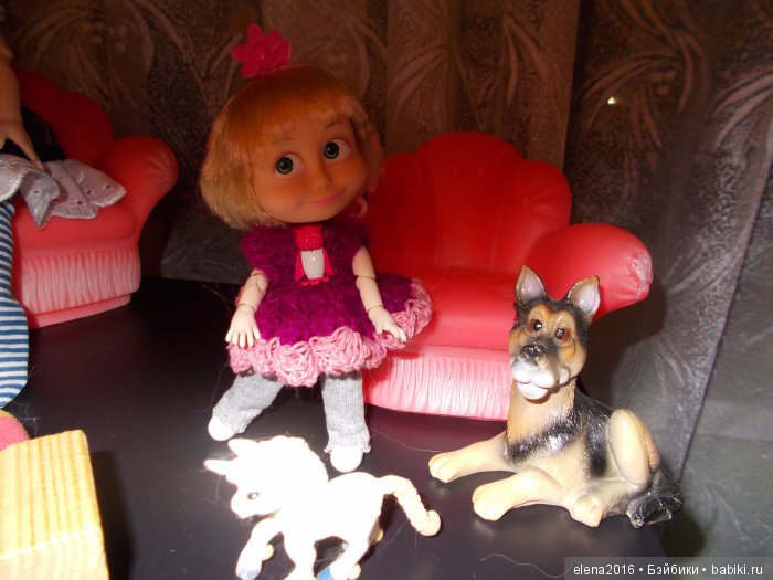 Машенька — Куклы Маша и Медведь (Simba): Маша в кармашке (фото 5)