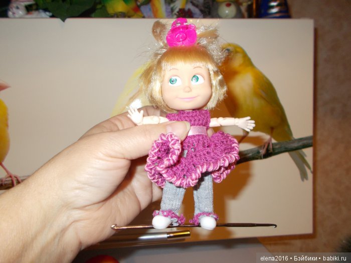 Егоза — Куклы Маша и Медведь (Simba): Маша в кармашке (фото 5)