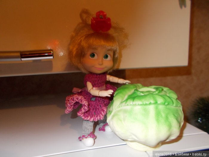 Егоза — Куклы Маша и Медведь (Simba): Маша в кармашке (фото 9)