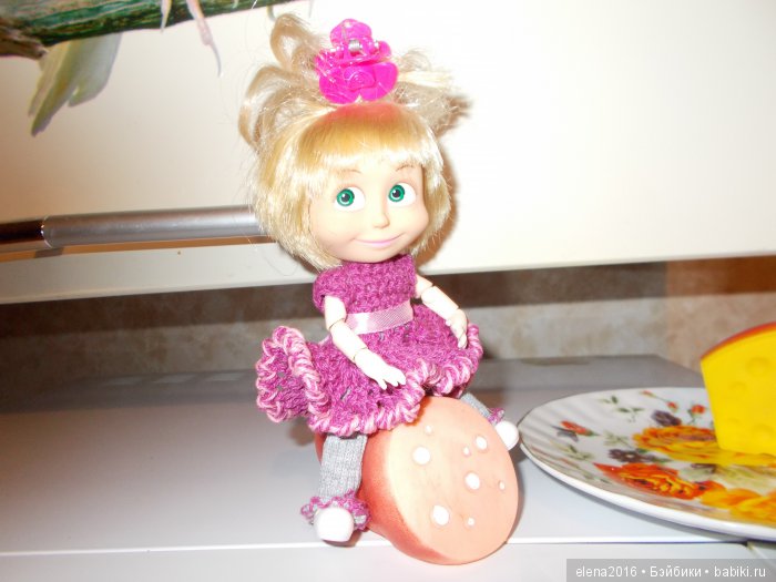 Егоза — Куклы Маша и Медведь (Simba): Маша в кармашке (фото 7)