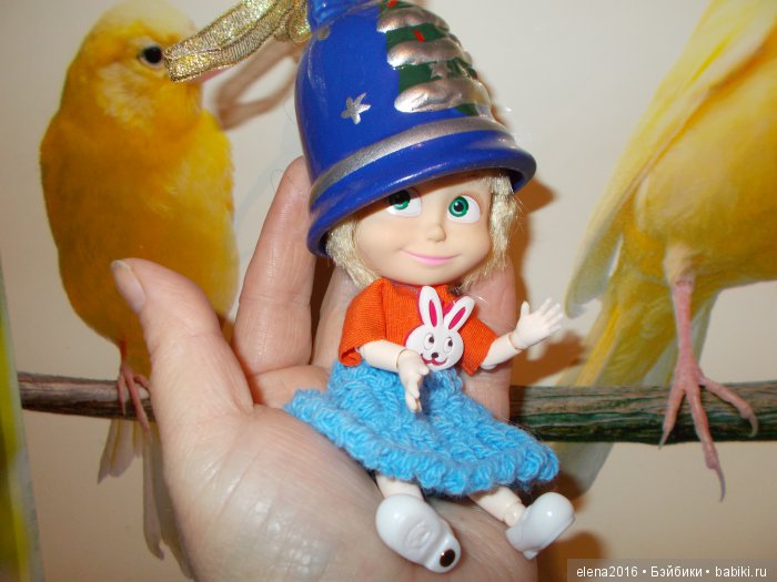 Выходной — Куклы Маша и Медведь (Simba): Маша в кармашке