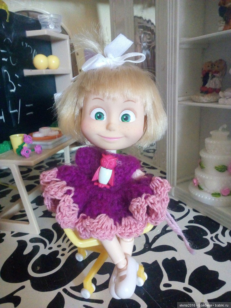 На волю рыбку выпускаем — Куклы Маша и Медведь (Simba): Маша в кармашке (фото 10)