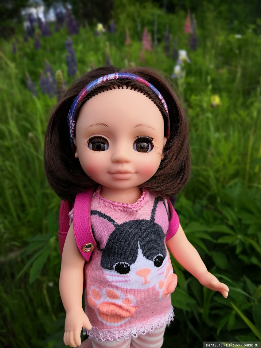 Ася на даче — Российские куклы Весна