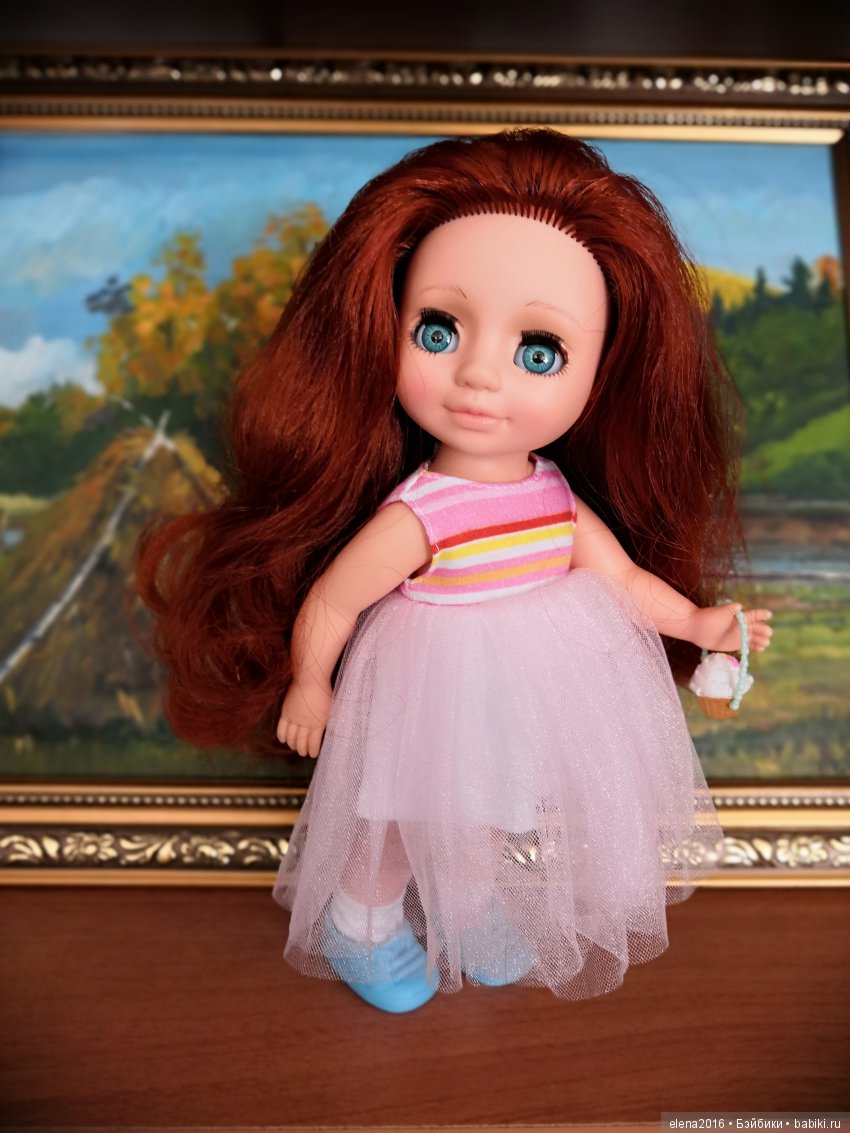 Ася в библиотеке — Российские куклы Весна (фото 4)