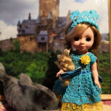 Русалочка в ожидании принца.