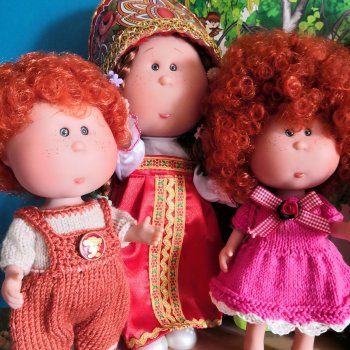 Рыжая малышня.