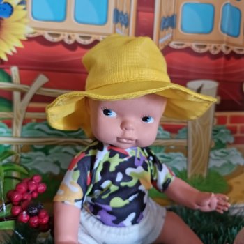 «Это средство, чтобы вечно помнить детство». Винтажный пупсик Ванюша. Германия.