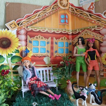 Лето. В деревню к бабушке.