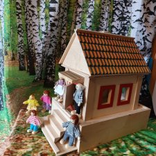 Деревянный домик.