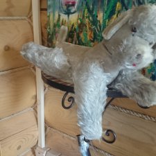 Шарнирная собака гдр.  Steiff