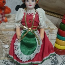 Винтажная куколка