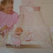 Новая кроватка Baby Annabell