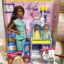 Новый набор Барби с малышами