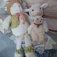 Зайка,овечки