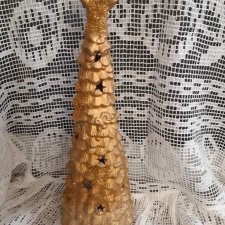 Елочка керамика подсвечник