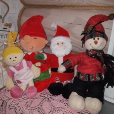 Дед мороз ,снеговик ,гномик Германия