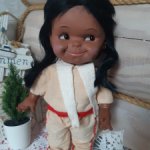 Винтажная кукла индеец Regal