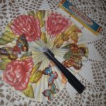 Веер бумажный СССР