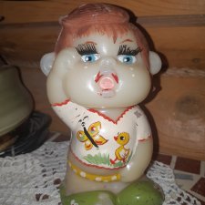 Пупс СССР игрушка плакса