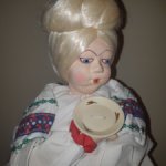 Кукла СССР чайница