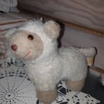 Овечка из шерсти