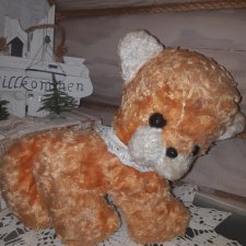 Плюшевый котенок СССР (тигренок )