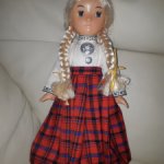 Кукла СССР паричковая Страуме 1