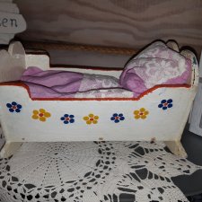 Кроватка дерево Германия винтаж