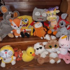 Мягкие игрушки лотом