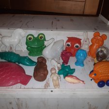 Пластмассовые игрушки СССР