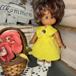 Кукла ГДР косолапка