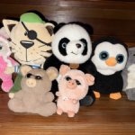 Лот мягких игрушек