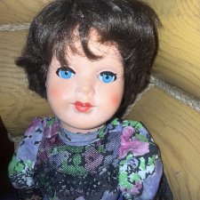 Очень красивая кукла ГДР