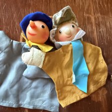 Кукла Незнайка и Карандаш СССР ,на руку