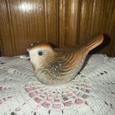 Реалистичная птичка керамика германия