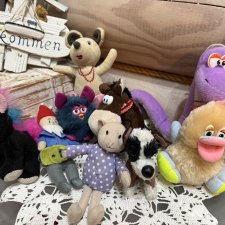 Игрушки мягкие маленькие для детей и кукол