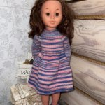 Роскошная кукла ГДР