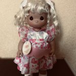 Новая кукла Блондинка от Precious Moments 32 см