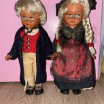 Винтажные куклы Emil Schwenk цена указана за пару!
