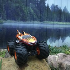 Желанный подарок дочки или монстр трак от hot wheels